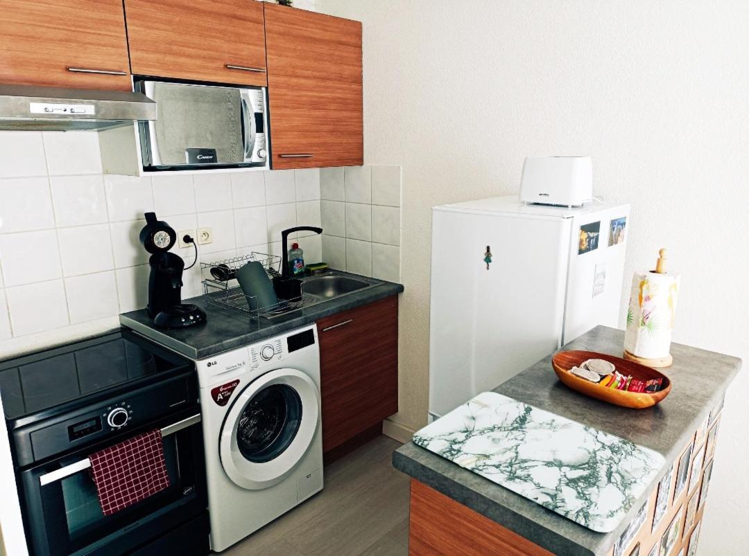 Ravissant Appartement T2 Proche Autoroute Et Centre-Ville 索恩河畔自由城 外观 照片