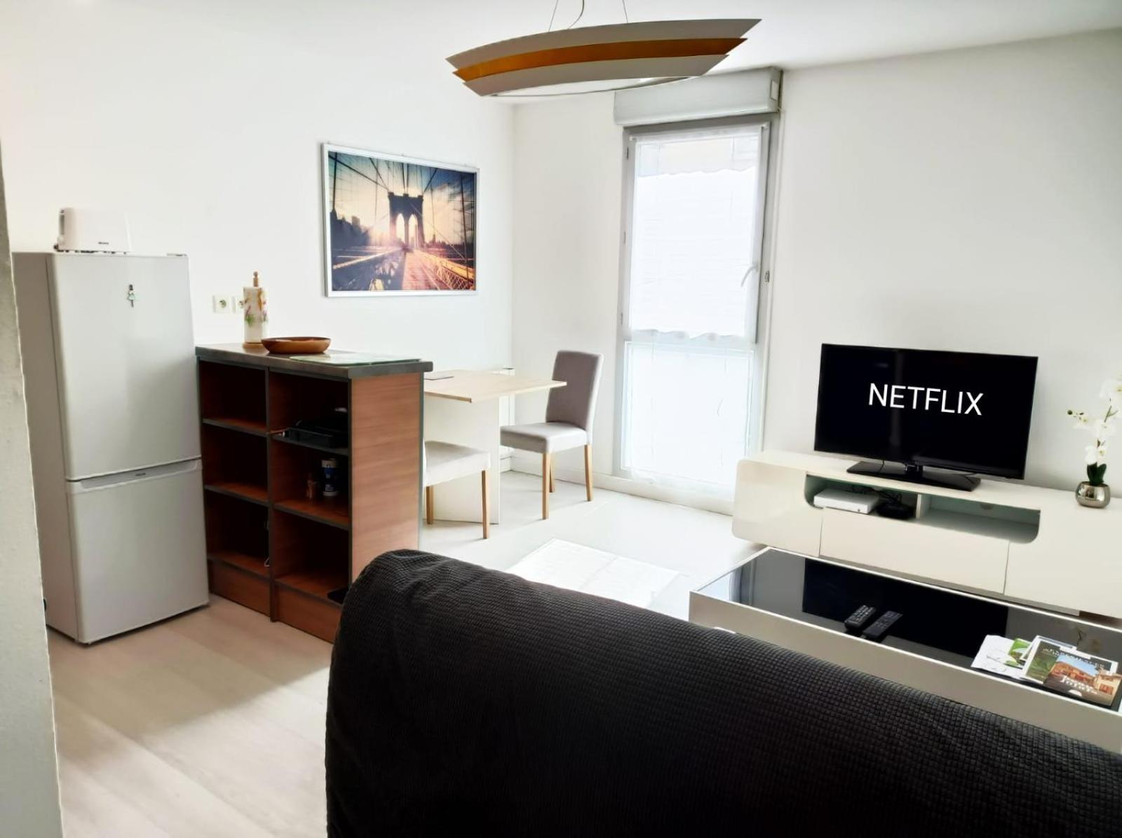 Ravissant Appartement T2 Proche Autoroute Et Centre-Ville 索恩河畔自由城 外观 照片